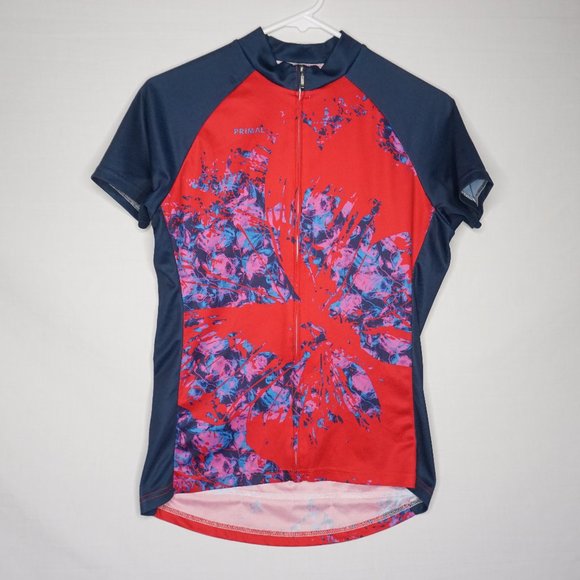 primal Tops - Primal  Standard Fit Painted lady cycling Jersey